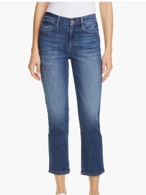 Frame Denim Le High Ankle Straight Leg Jean